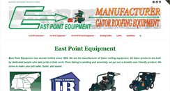 Desktop Screenshot of eastpointequipment.com